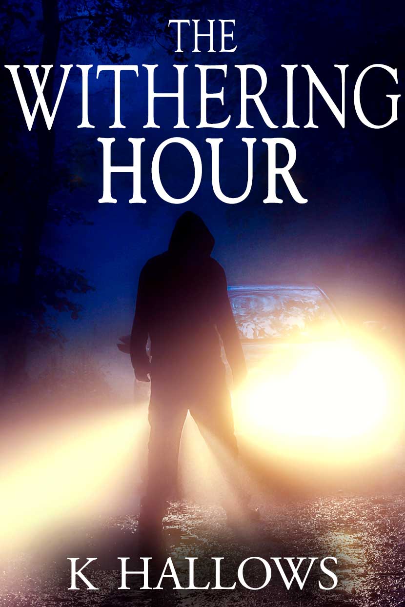The cover for The Withering Hour by K Hallows